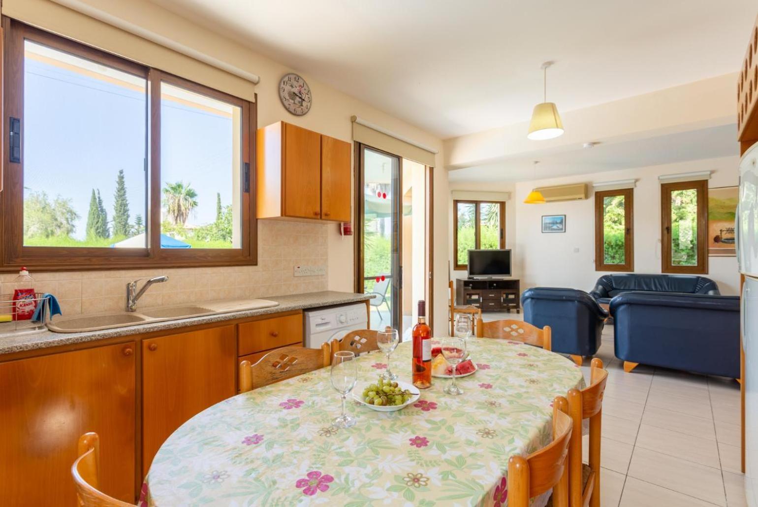 Villa Halima Fostira Polis Bagian luar foto